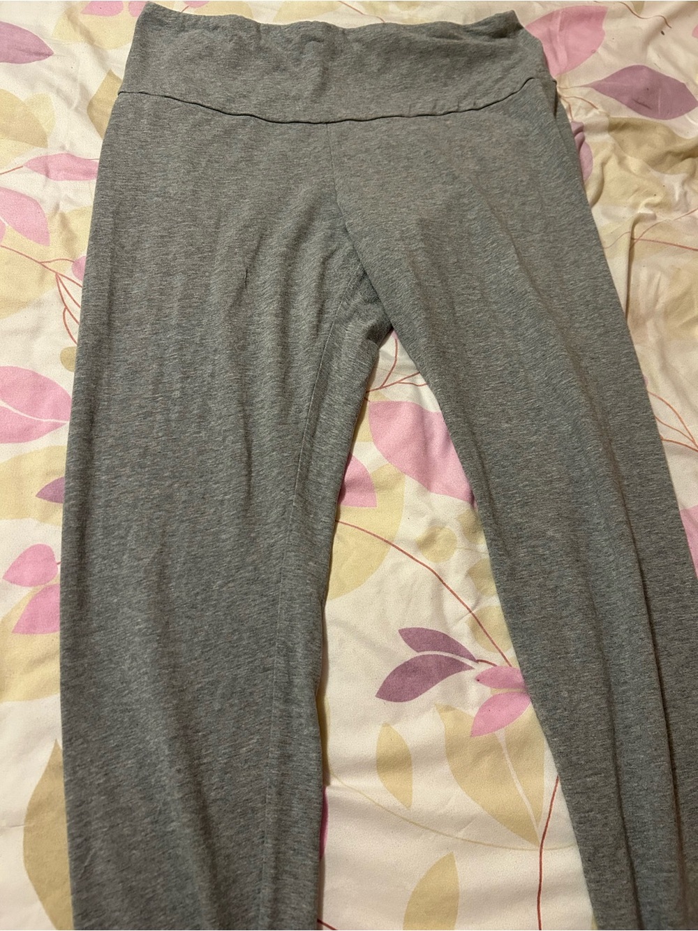 No Boundaries Grey Pull-On Stretch Leggings